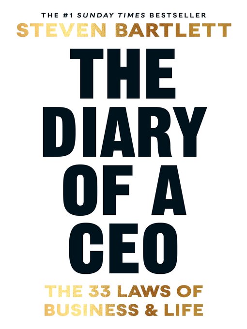 Title details for The Diary of a CEO by Steven Bartlett - Wait list